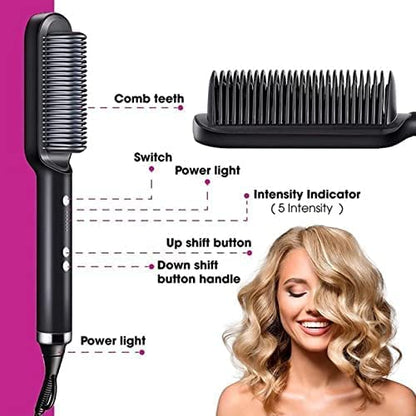 HAIR STRAIGHTENER COMB 💁‍♀️