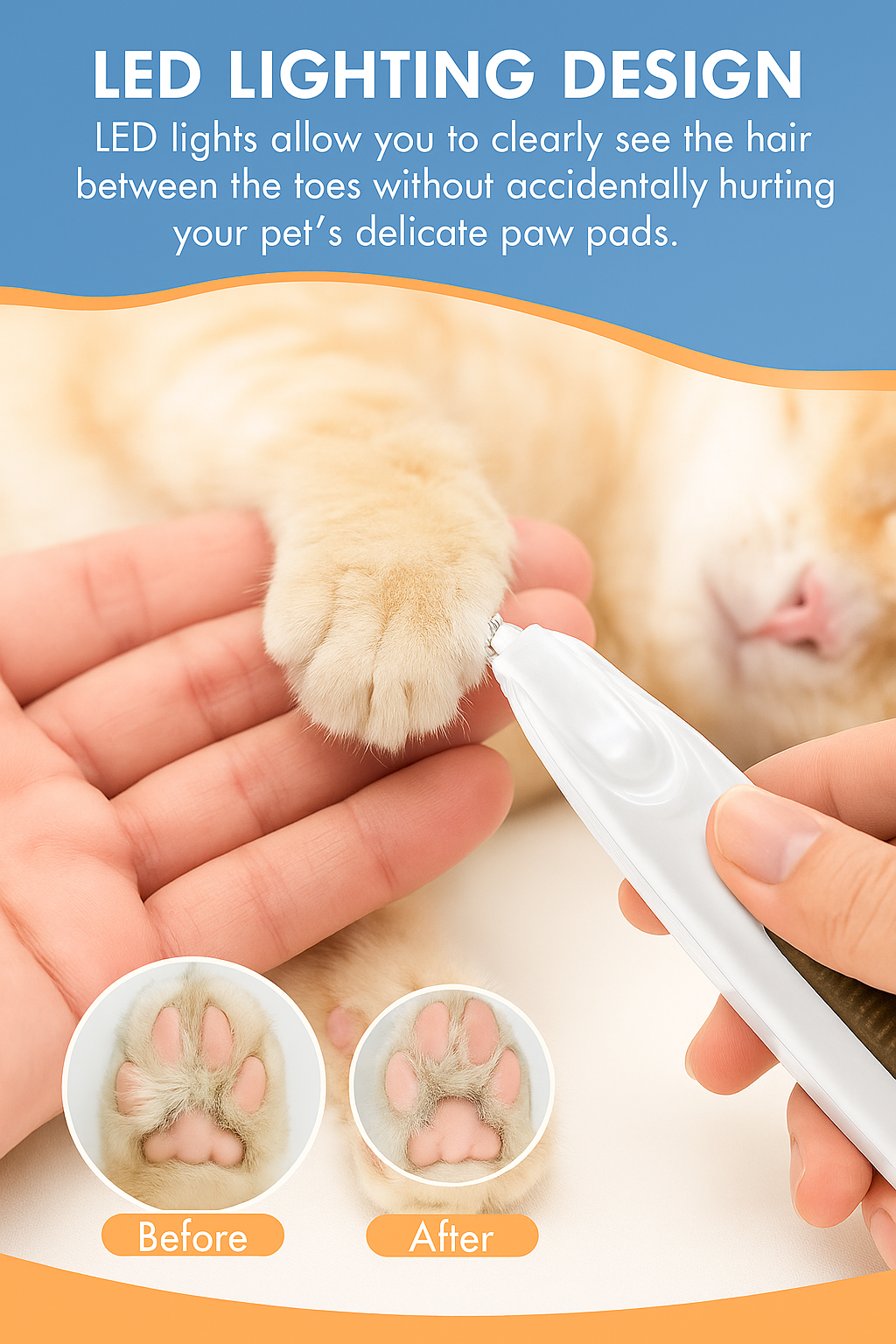 PET PAW TRIMMER 🐾