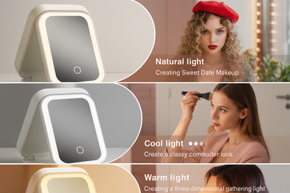 LED MAKEUP MIRROR CASE 💄