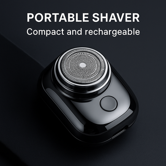 Mini Portable Electric Shaver – USB Rechargeable, Compact & Stylish