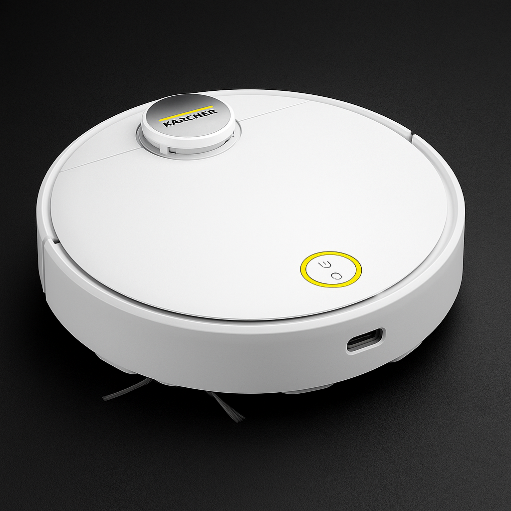 Smart Robot Vacuum Cleaner with Mop & Auto-Charging | 3-in-1 Cleaning Power
