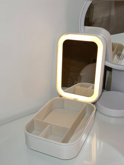 LED MAKEUP MIRROR CASE 💄